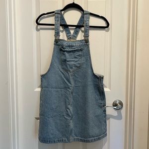 Denim Overall Dress